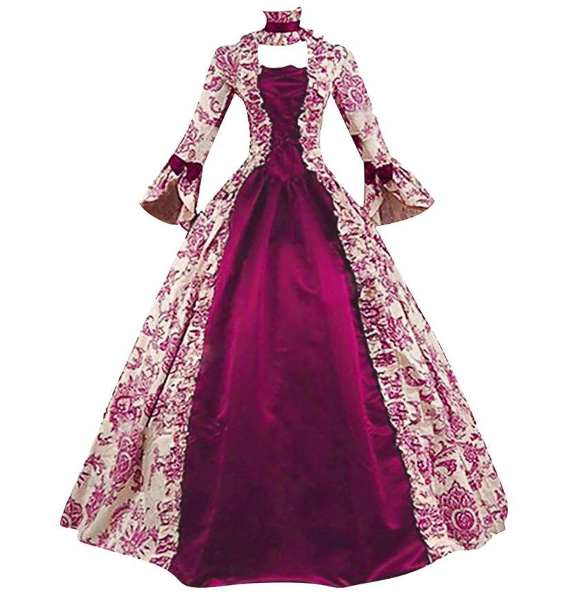 Bathrobe - Plus Size Women Medieval Marie Antoinette