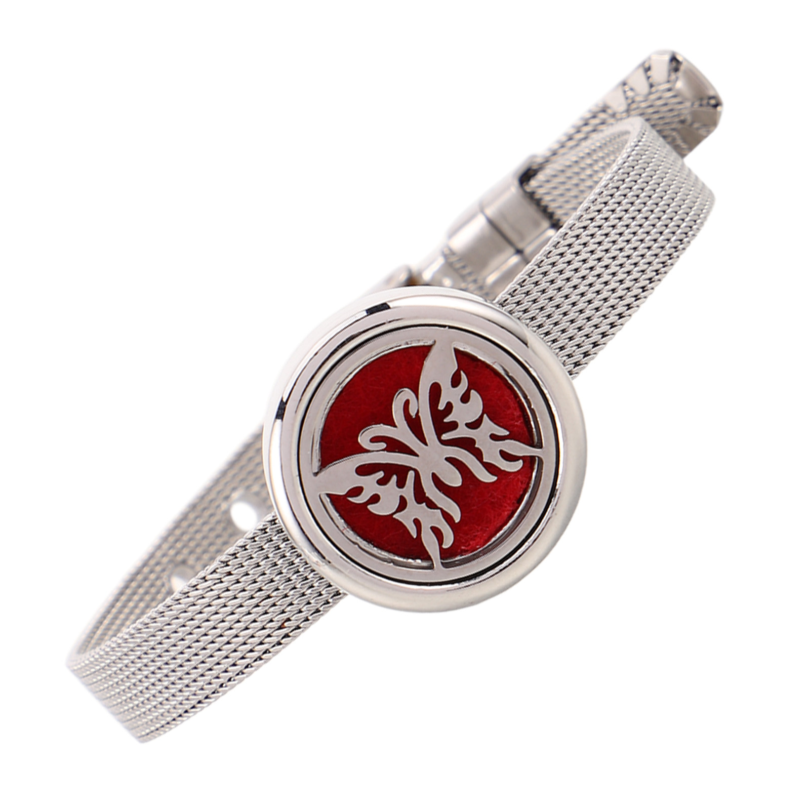 Aromatherapy Diffuser - Aromatherapy Diffuser Bracelet Stainless Steel Adjustable