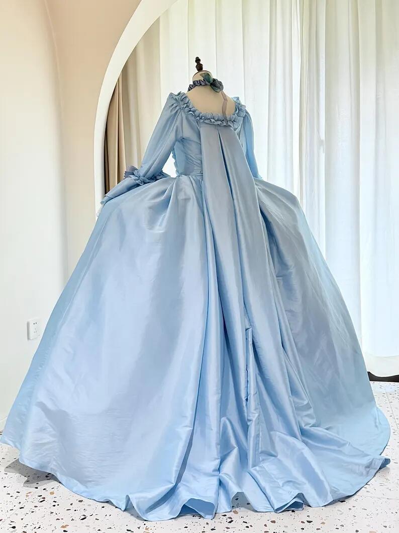 18th Century Rococo Blue Robe  - Bathrobe 评论和价格