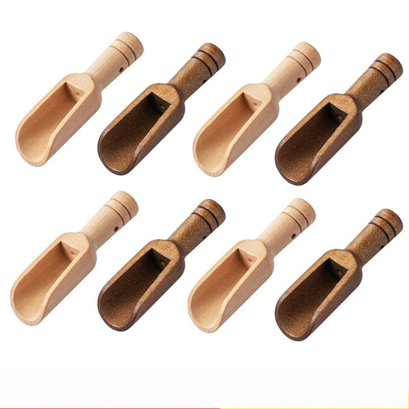 5Pcs Japanese Mini Wooden Spoo - Bath Salts 评论和价格
