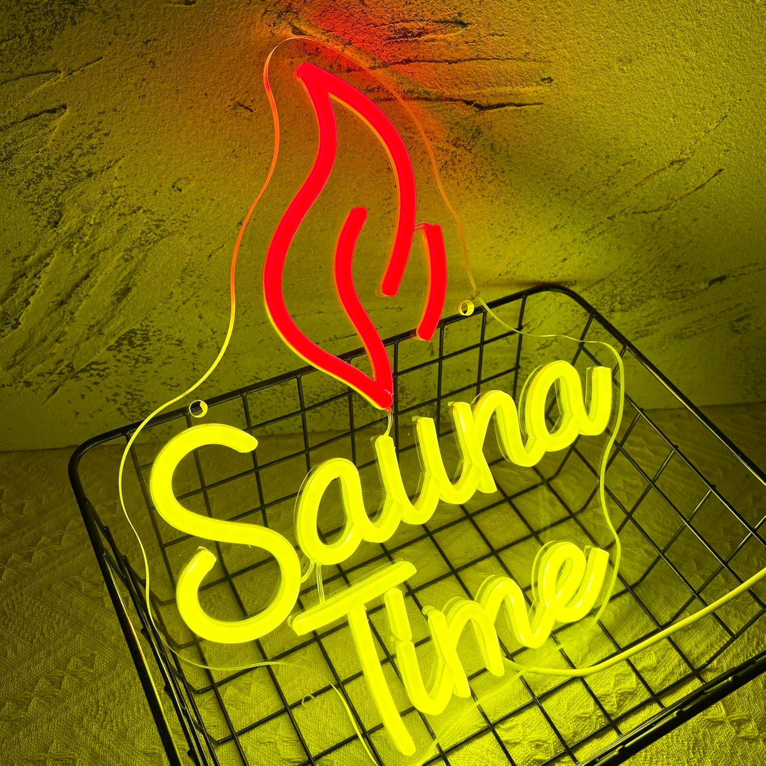 Sauna Time Neon Sign Home Spa  - Spa Wellness Gym 评论和价格
